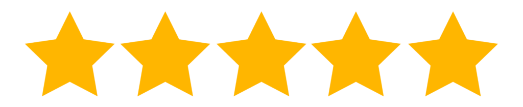 5 étoiles Google